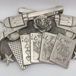 2003 Gun and Rose Belt Buckle